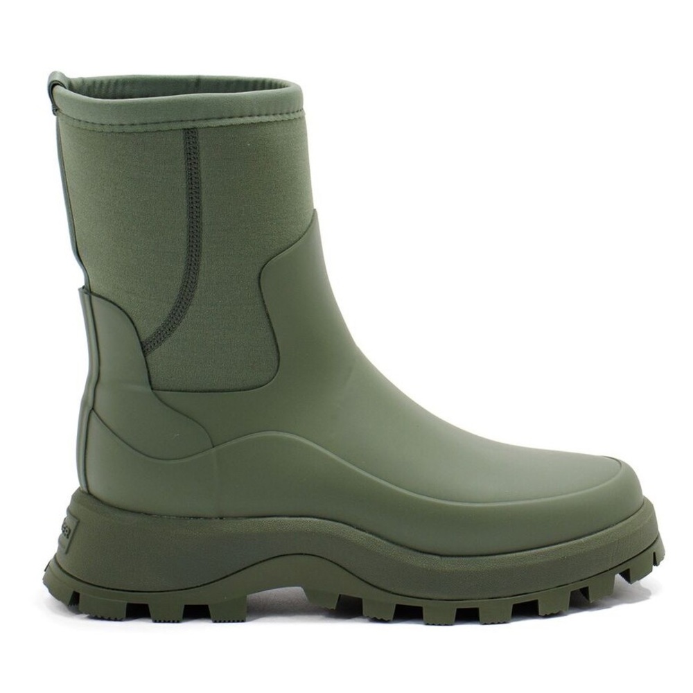 Hunter City Explorer Short Neo Slip and Water Resistant Boots -col Lichen Green - Picture 6 of 16